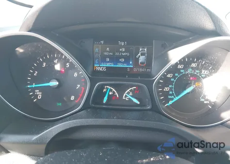 2014 Ford Escape Titanium z USA, uszkodzony, nr VIN 1FMCU0JX6EUC27833